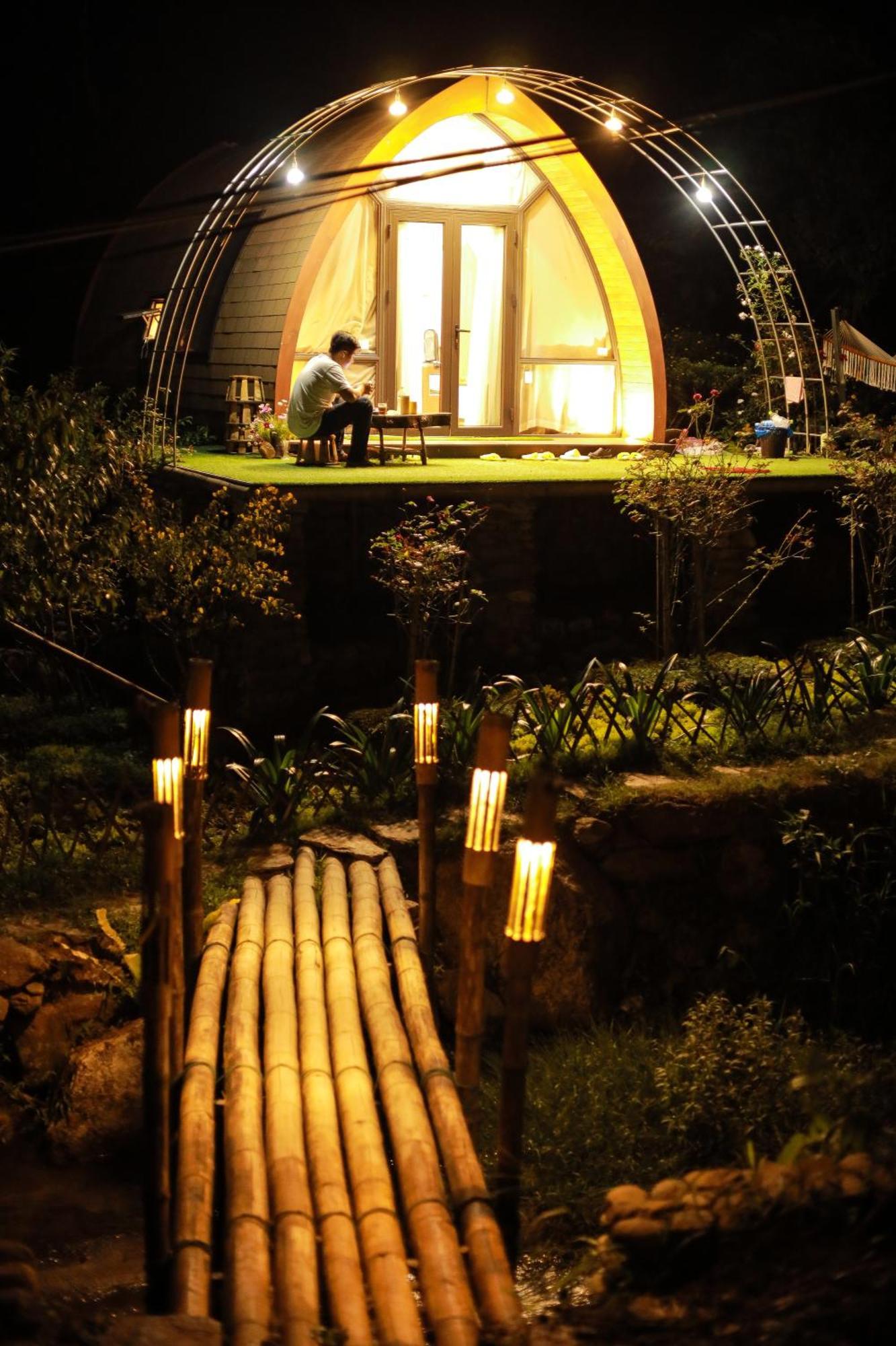 Ngu Chi Son Trekking Sapa Hotell Eksteriør bilde